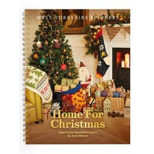 Livro de padrões de tricô giratório Home For Christmas WYS West Yorkshire - 8 designs comprar usado  Enviando para Brazil
