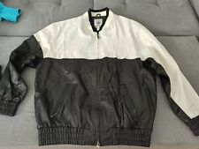 Unit leather jacket usato  Roma