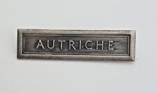 Barrette autriche bronze d'occasion  Menton