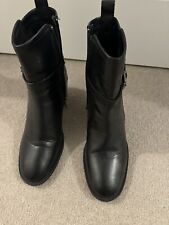 Dune black boots for sale  SAXMUNDHAM