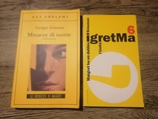 Simenon minacce morte usato  Ravenna