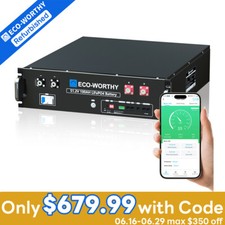 Eco worthy 5.12kwh for sale  Los Angeles