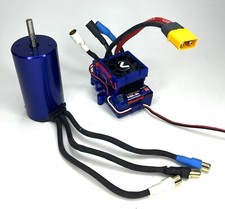 Traxxas 3S 540XL VXL Velineon sem escova impermeável e motor combo XT60 comprar usado  Enviando para Brazil