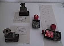 Alte stempel metall gebraucht kaufen  Asbach
