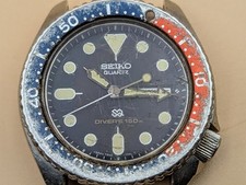 RELÓGIO DE MERGULHO VINTAGE SEIKO PEPSI 7548-700B NÃO FUNCIONA PARA PEÇAS, usado comprar usado  Enviando para Brazil
