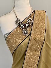Designer bollywood sari for sale  ANDOVER