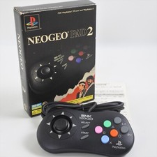 SNK NEOGEO PAD 2 Control Pad Neo Geo Caixa Para Playstation PSone PS2 2647 comprar usado  Enviando para Brazil