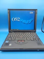 IBM Thinkpad 600X Pentium III 450MHz 24X CDROM 64MB RAM 40GB HD OS2 Warp 4.52 comprar usado  Enviando para Brazil