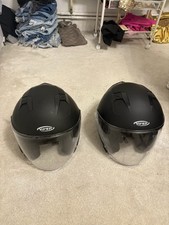 Two moped helmets for sale Two moped helmets for sale  CROYDON