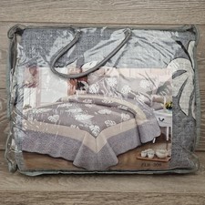 Patchwork quilted bedspread for sale  CHESHAM