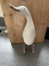 Wooden decrotive duck for sale  GREAT YARMOUTH