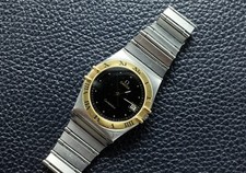 Omega Constellation black dial rare quartz unisex watch  cal 1441      [SP_591], usado comprar usado  Enviando para Brazil