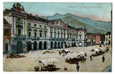 Cartolina epoca aosta usato  Valsavarenche