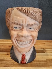Usado, Busto JIMMY CARTER vintage exclusivo dos anos 1970 PLANTADOR Mel Tiess 1977 assinado comprar usado  Enviando para Brazil