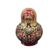 Matrioska russa ViNTaGe 10 peças. Bonecas de aninhamento empilháveis assinadas douradas comprar usado  Enviando para Brazil