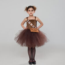 Fantasias ternos de Halloween Star Wars Chewbacca vestido infantil meninas princesa comprar usado  Enviando para Brazil