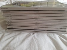 Vogue british magazines for sale  NEWTOWN