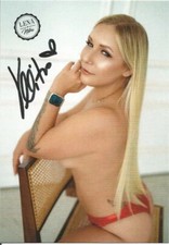 Signierte autogrammkarte lena gebraucht kaufen  Remscheid
