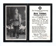 Sterbebild soldat bayerischen gebraucht kaufen  Neugersdorf