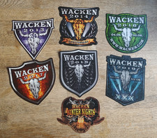 Wacken aufkleber patch gebraucht kaufen  Eutin