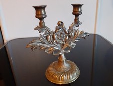 Bougeoir ancien laiton d'occasion  Plénée-Jugon