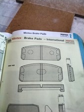 Mdb1028 brake pads for sale  ENNISKILLEN