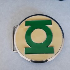 LANTERNA VERDE Fivela de Cinto de Super-herói DC Comics Brilha no Escuro Marcado P 10 comprar usado  Enviando para Brazil