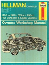 Hillman imp sunbeam for sale  ALFRETON