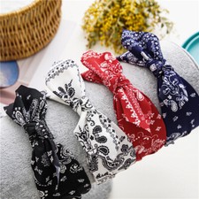 Mujeres Niñas Estampado Floral Bandas para el Cabello Boho Twist Bandas para el Cabello Accesorios para el Cabello segunda mano  Embacar hacia Mexico