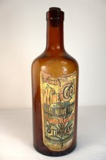 Flacon ancien verre d'occasion  Tonnay-Charente