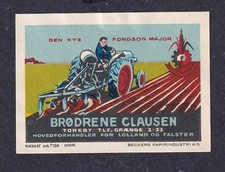 Denmark poster stamp d'occasion  Expédié en Belgium