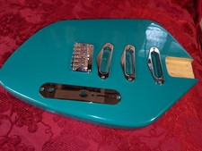 Teal project guitar for sale  Chicago