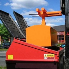 Fork mounted skip for sale  LEEDS