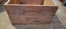 Vintage wood crate for sale  Fort Wayne