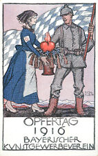 Día del Sacrificio 1916 Asociación Bávara de Artes y Oficios por Rich Klein 1914 segunda mano  Embacar hacia Mexico