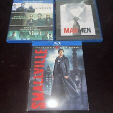 Matrix 3 Movies,MADMEN series2,SMALLVILLE series9 With Slipcover,BluRay Lot comprar usado  Enviando para Brazil