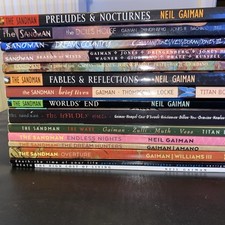Sandman comics volumes for sale  WESTON-SUPER-MARE