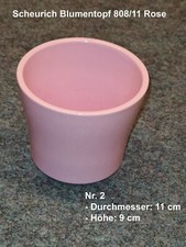 Blumentopf scheurich rose gebraucht kaufen  Leipzig