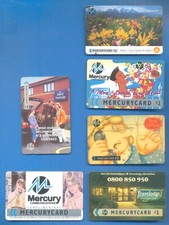Mercury phonecards.post office for sale  UK