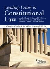 Leading Cases in Constitutional law, A Compact Casebook for a Short Course (Ame comprar usado  Enviando para Brazil