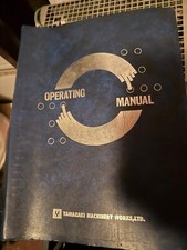Mazak operating manual for sale  FLEETWOOD