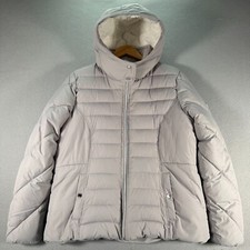 Hollister puffer jacket usato  Spedire a Italy