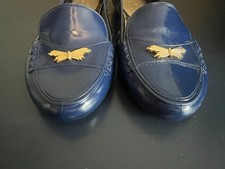 Melissa Moccasin Moon por Jason Wu Blue Jelly Flat 39, usado comprar usado  Enviando para Brazil