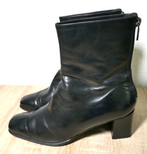 Schwarze leder stiefeletten gebraucht kaufen  Hungen