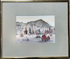 Vintage watercolour painting for sale  LYMINGTON
