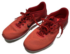 Tênis de corrida Nike Fitsole Flex Run 2016 masculino laranja brilhante vermelho tamanho 11 comprar usado  Enviando para Brazil