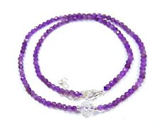 Amethyst kette 925 gebraucht kaufen  Berlin