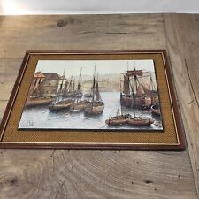 Framed print whitby for sale  IPSWICH