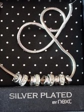 Silver plated necklace for sale  BLACKPOOL