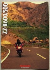 Folheto de vendas KAWASAKI ZZ-R600/500 MOTOCICLETAS 1993 #99948-1150 ALL-E II-XI comprar usado Folheto de vendas KAWASAKI ZZ-R600/500 MOTOCICLETAS 1993 #99948-1150 ALL-E II-XI comprar usado  Enviando para Brazil